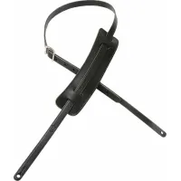 Levy'#pove#s Holly Deluxe 0.62 Guitar Strap Black
