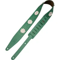 Levy's In Bloom Gitárszíj Daisy Chain Green