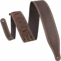 Levy's Like Butter 2.5 Gitárszíj Double Stitched Dark Brown