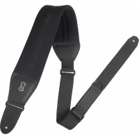 Levy's Poly Right Height 3 Textil gitár heveder Black