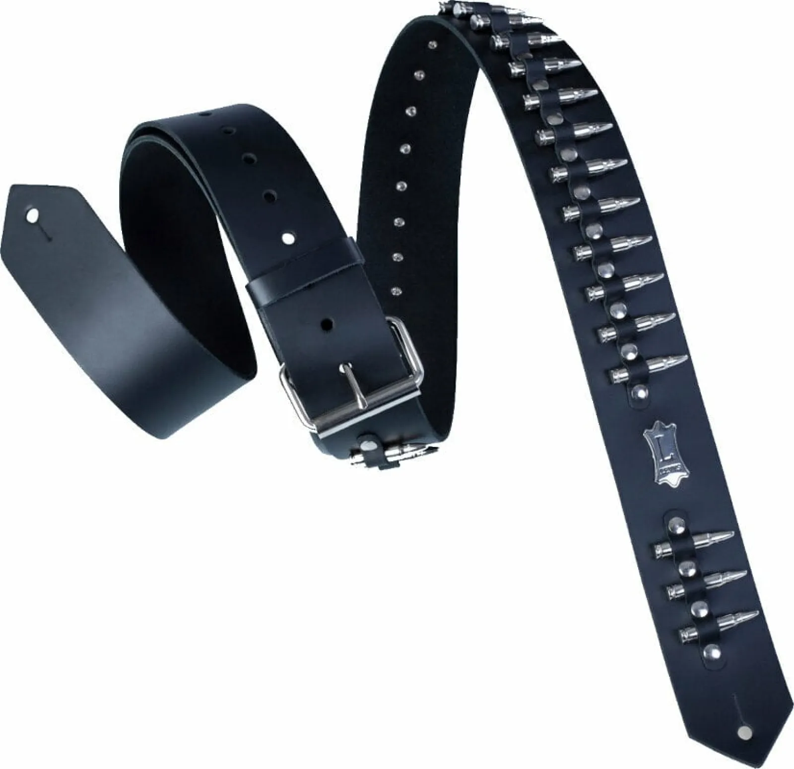 Levy's Rebel Leathers Guitar Strap Bullets