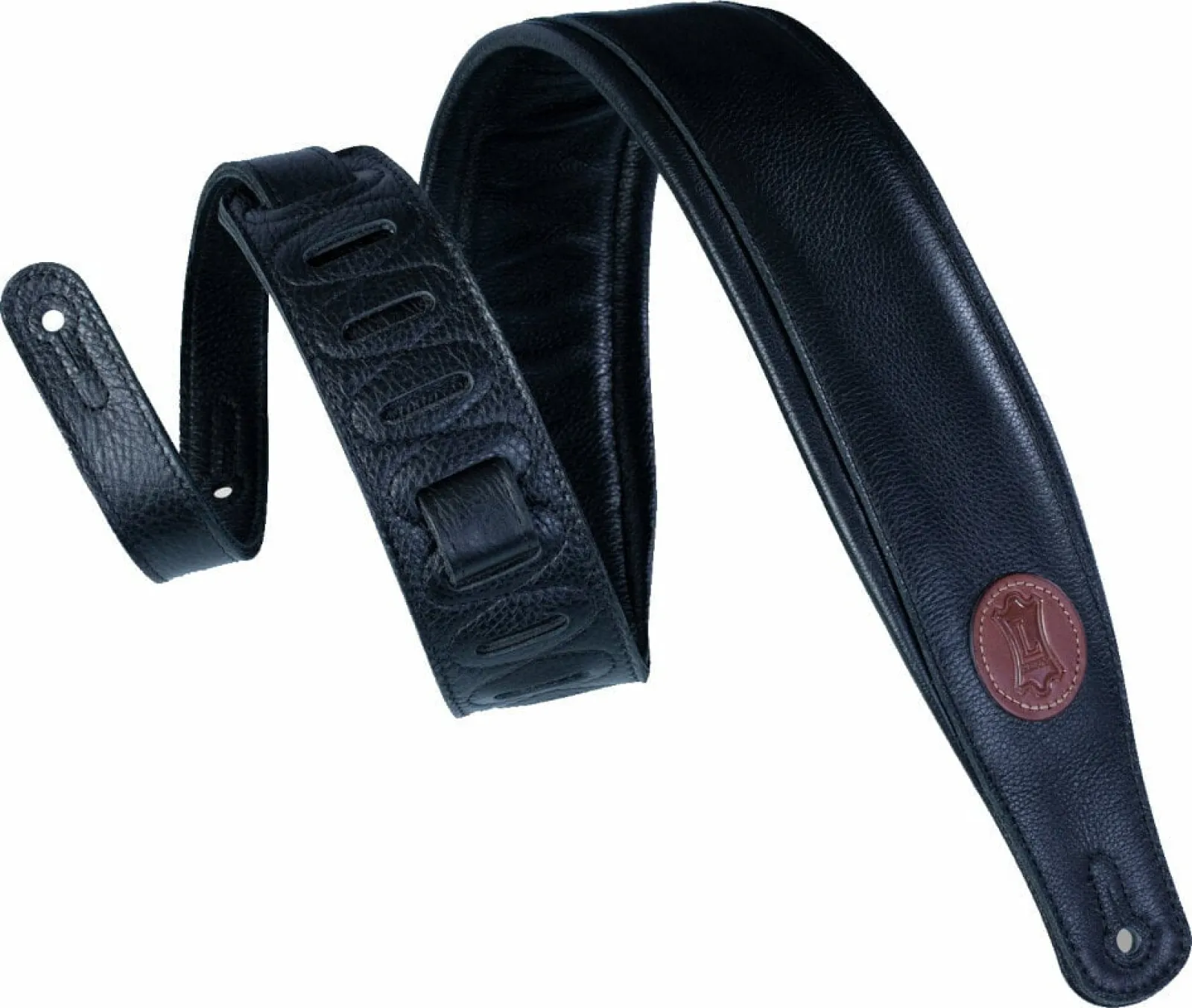 Levy';s Signature Legacy 3.25 XL Guitar Strap Black