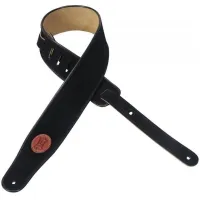 Levy 039 s Signature Suede 2.5 Guitar Strap Black