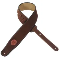 Levy's Signature Suede 2.5 Gitárszíj Brown