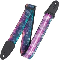 Levy'#pove#s Solar Textile Guitar Strap Cosmic Print