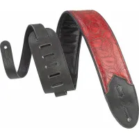 Levy'#pove#s Sundance Guitar Strap Geranium Merlot
