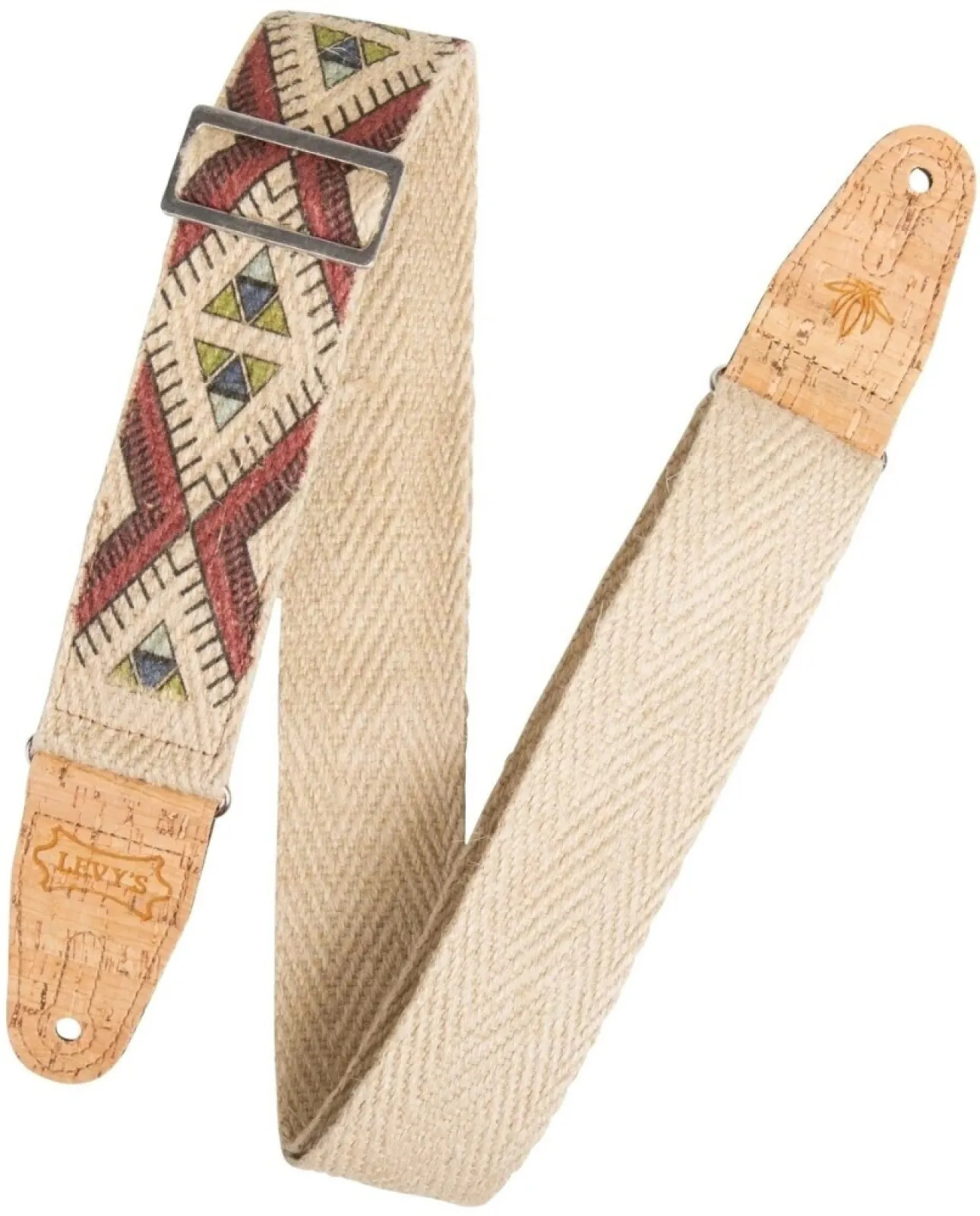 Levy's Vegan Hemp Guitar Strap Diamond