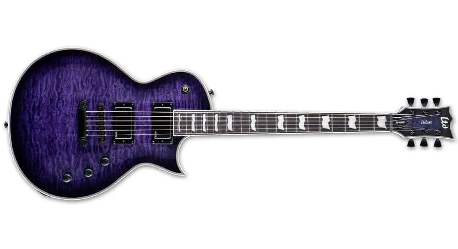LTD EC-1000 STPSB SEE THRU PURPLE SB
