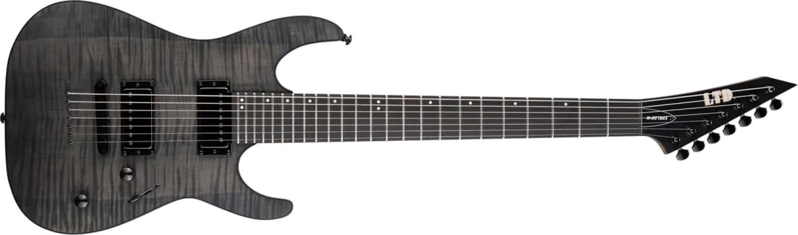 LTD M-207B DX See Thru Black Satin
