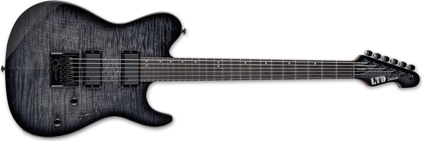 LTD TH-1000 EVERTUNE SEE THRU BLACK SUNBUSRT