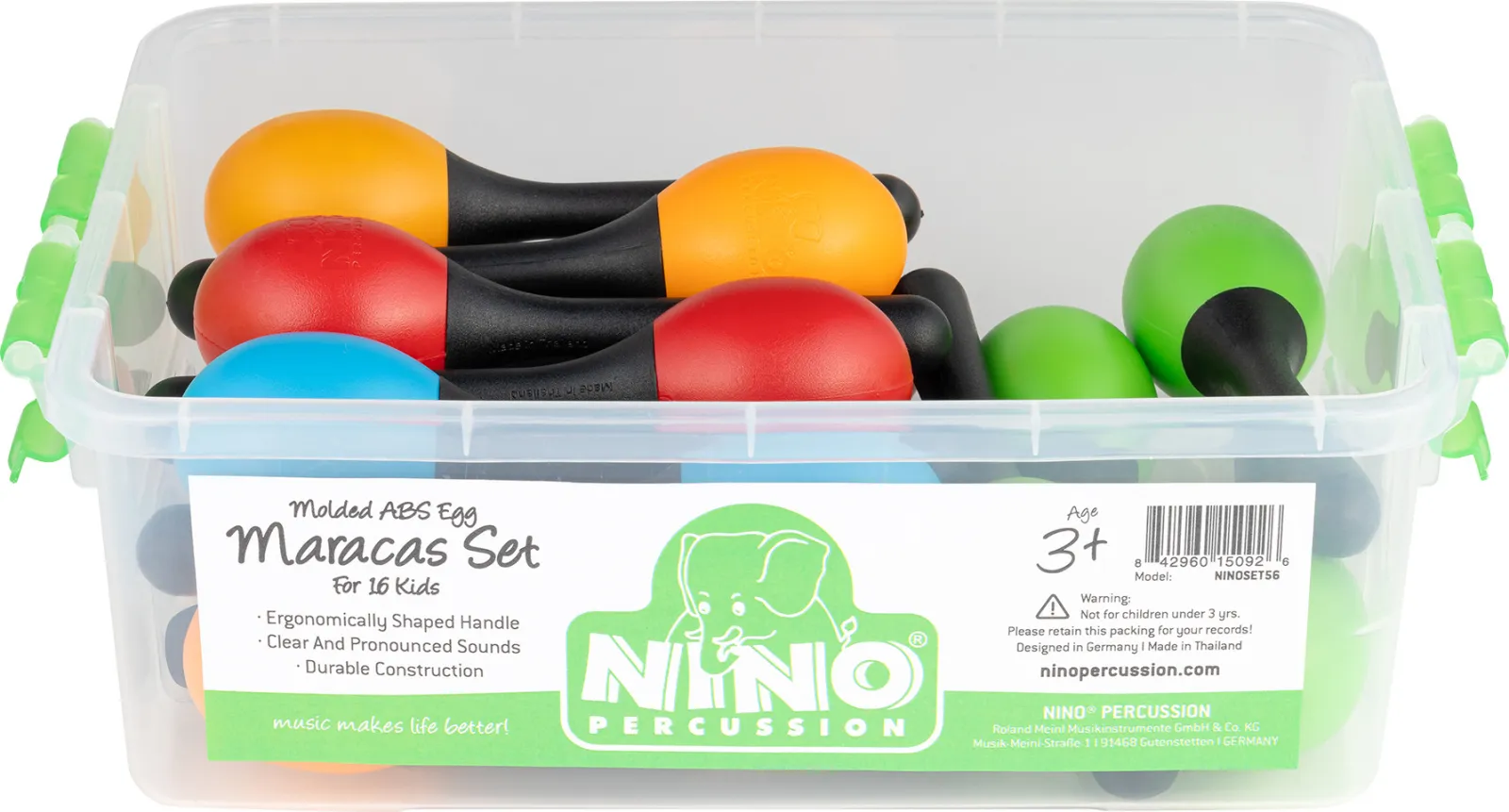 NINO NINOSET56 Egg Maracas Set