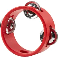 Noicetone D015-2 Red 3.94&quot#pove# Tambourine