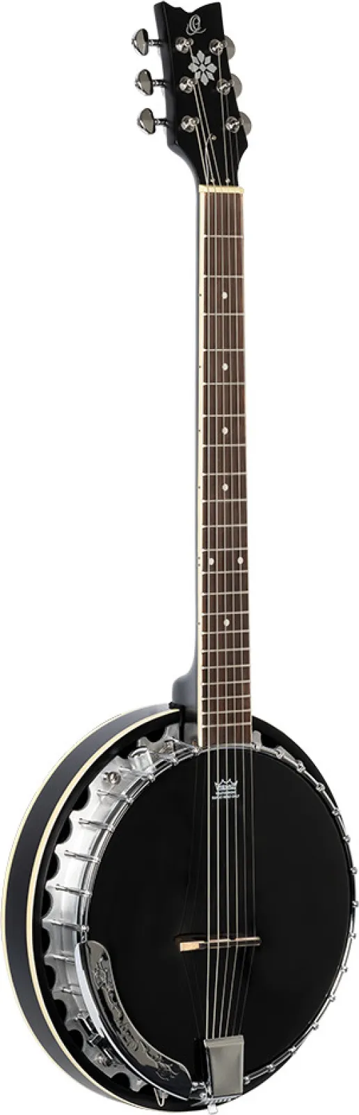 Ortega OBJE350/6-SBK 6-húros banjo