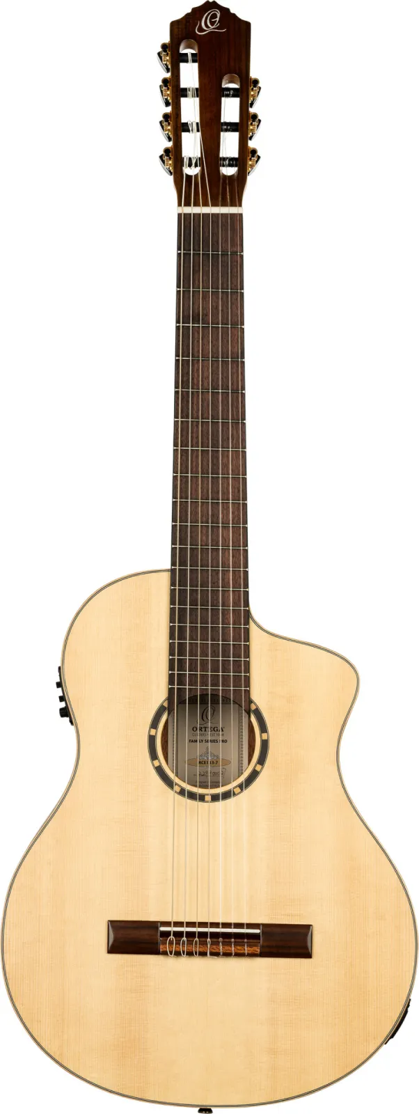 Ortega RCE133-7 elektro-klasszikus gitár