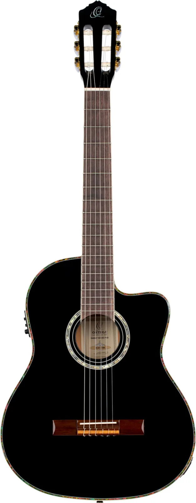 Ortega RCE141BK electro-classical guitar