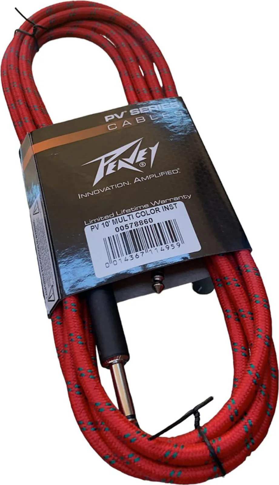 Peavey PV10-IC MultiColor -578860- instrument cable