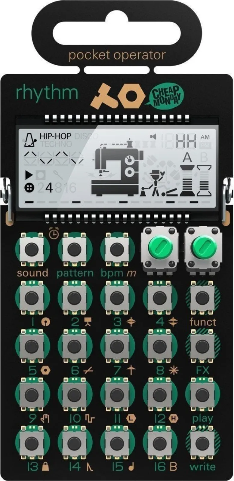 Teenage Engineering PO-12 Rhythm Pocket Synthesizer