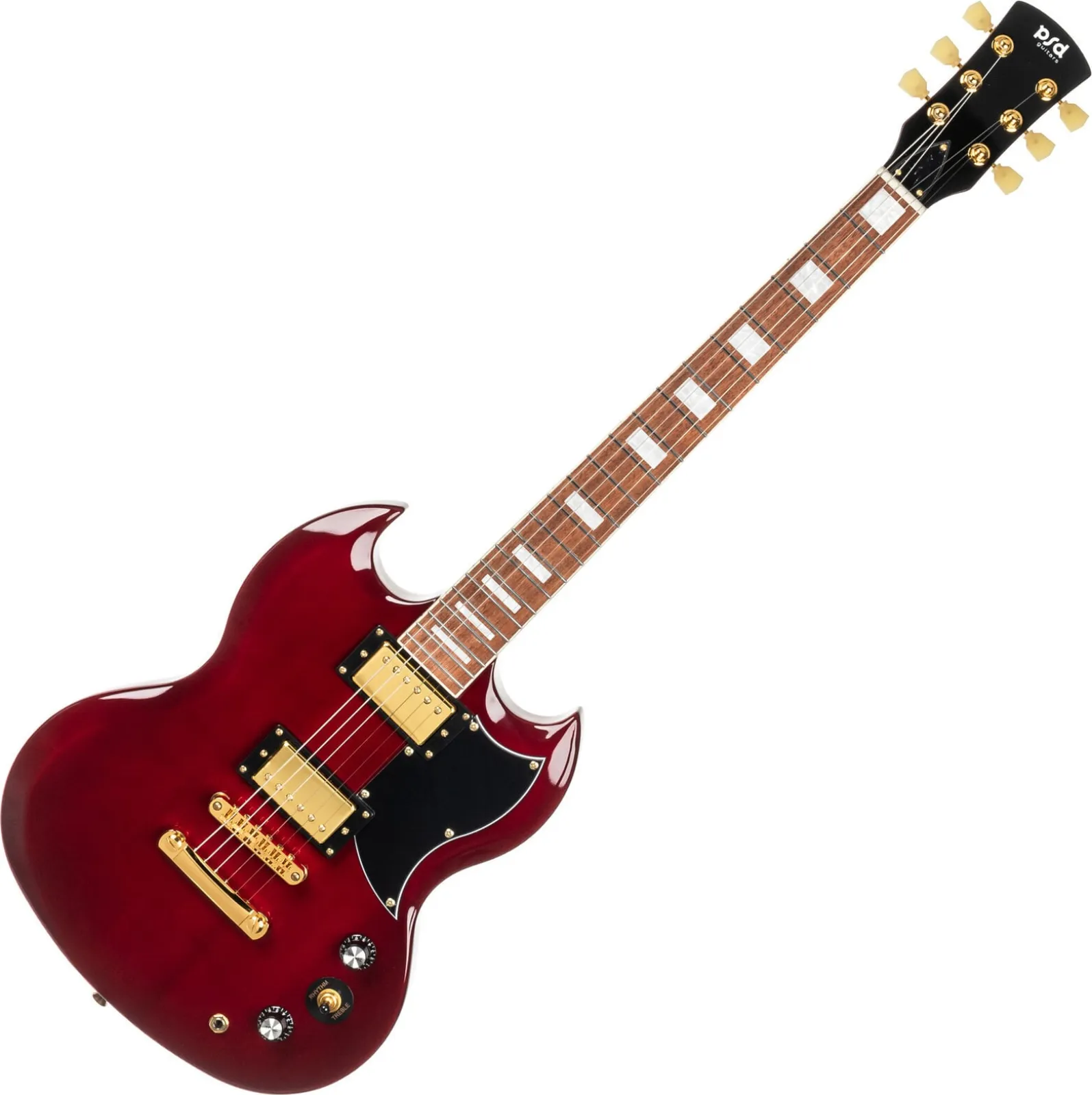 PSD Guitars DCT-150 Cherry Red Elektromos gitár