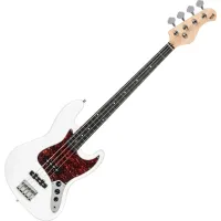 PSD Guitars JZB-100 White Electric Bass Guitar