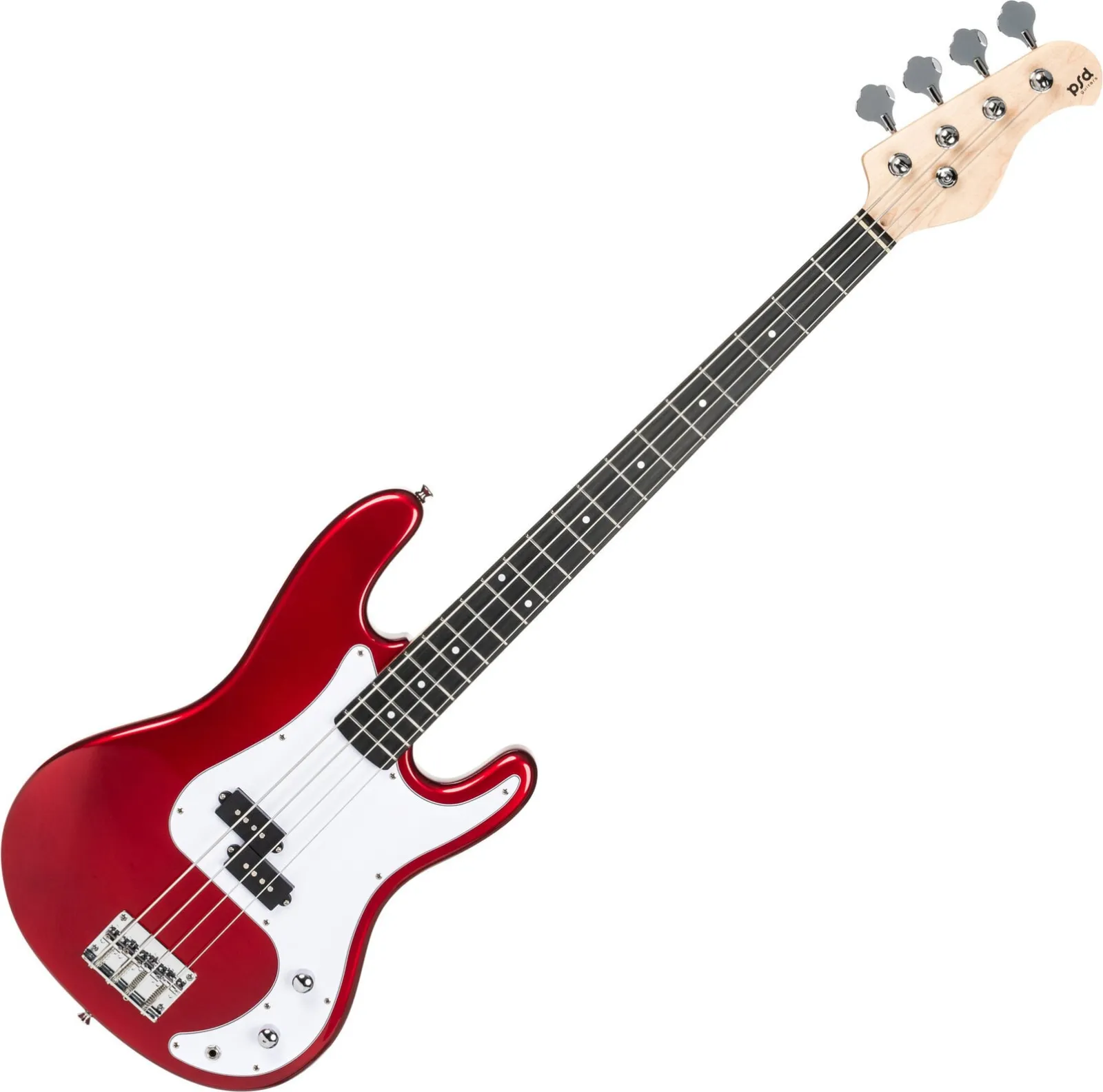 PSD Guitars PCB-100 Red Electric Bass Guitar