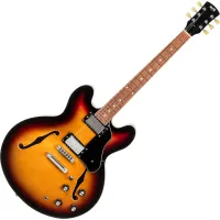 PSD Guitars SH-100 Vintage Sunburst Semi-Acoustic - jazz guitar