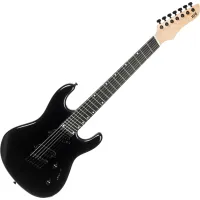 PSD Guitars SPS-1007M-F Dark Night Black Multiscale Electric Guitar