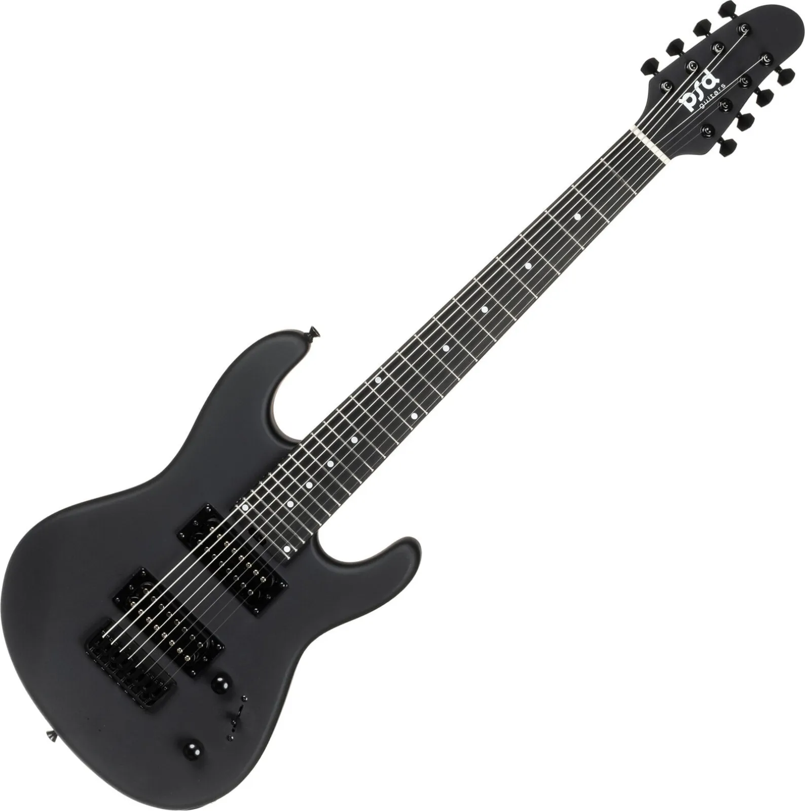 PSD Guitars SPS-1008M-MB Matte Black 8 String Electric Guitar