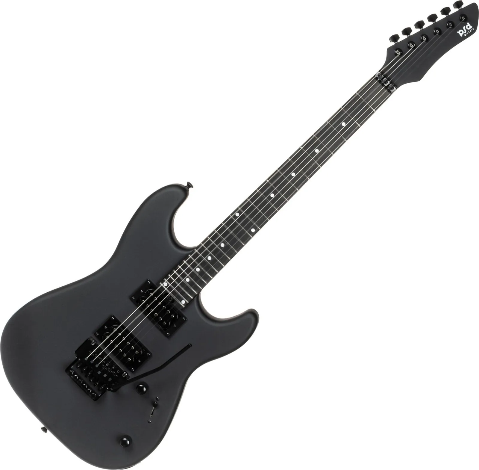 PSD Guitars SPS-100MFR Matte Black Elektromos gitár