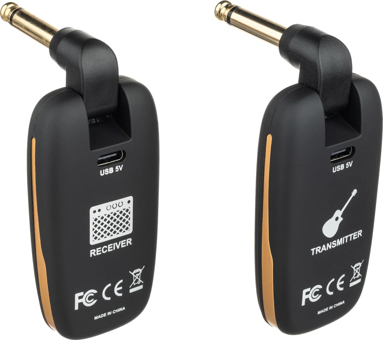 Revoltage FreeBird 2.4 GHz Wireless Guitar Transmitter-Receiver