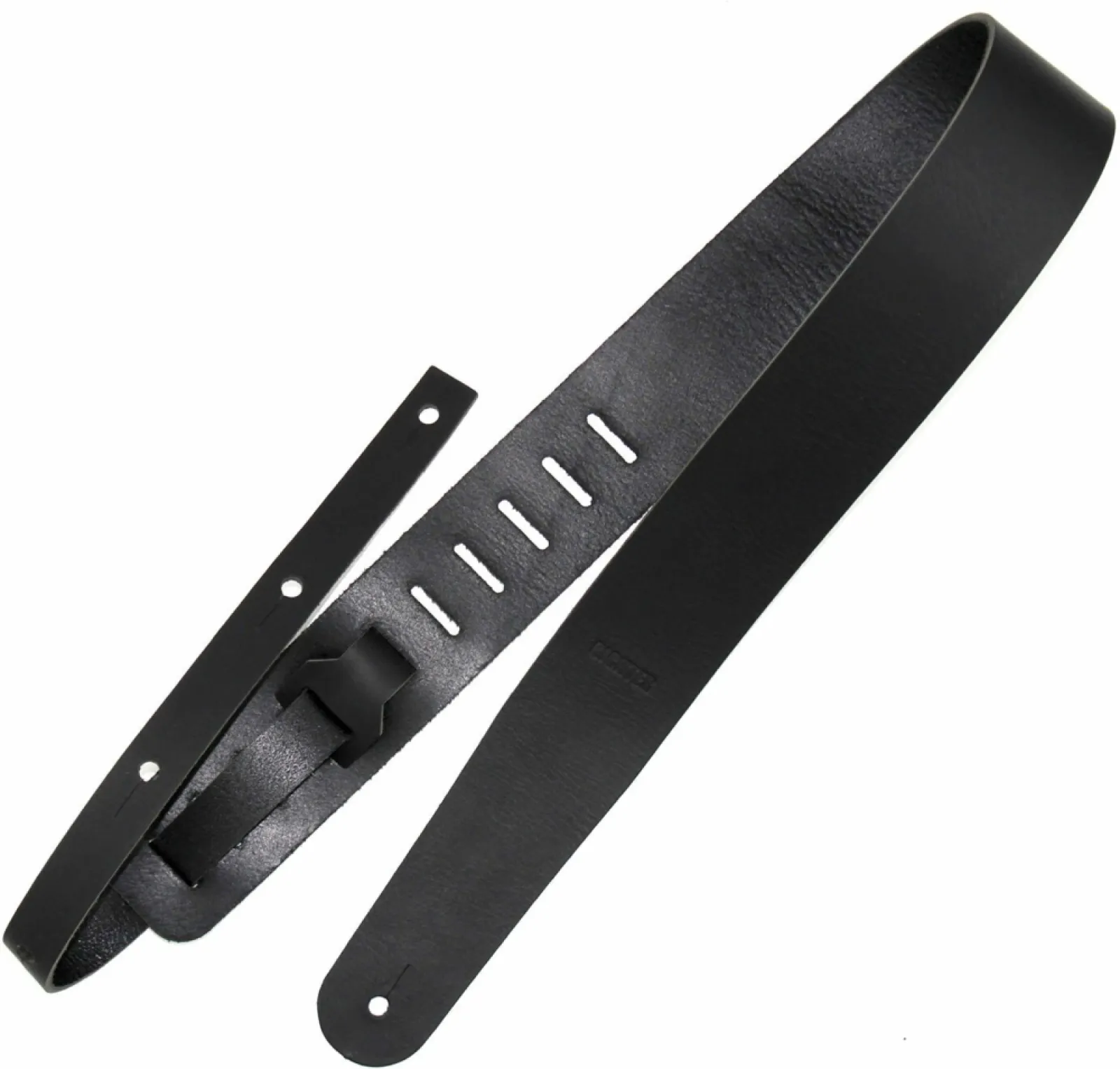 Richter Raw II Black Guitar Strap