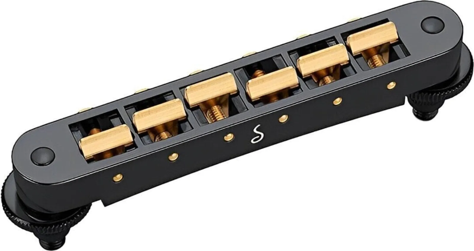 Schaller GTM Black Chrome Guitar Bridge