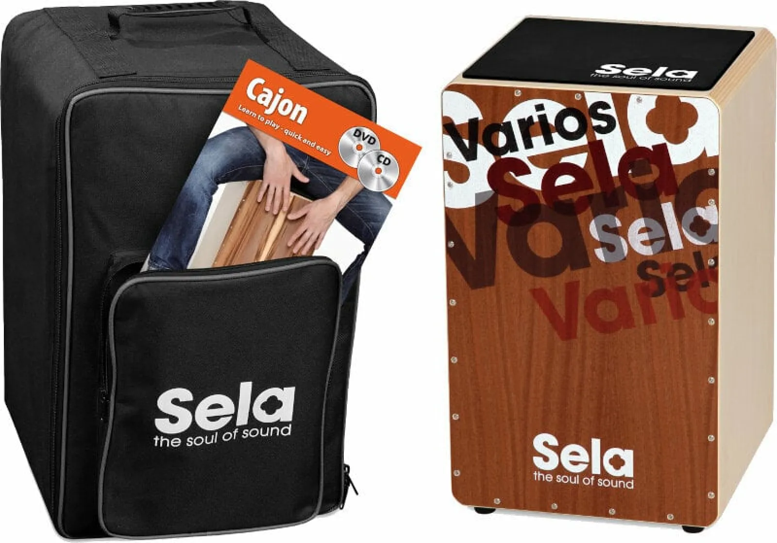 Sela Varios Bundle Wooden Cajon
