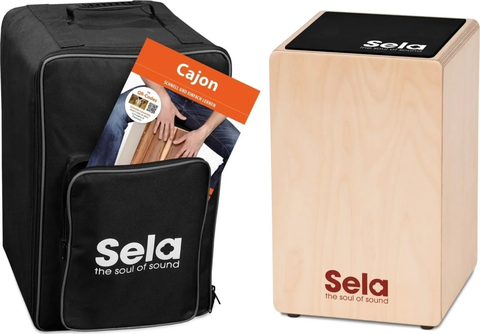 Sela SE 119 Primera Natural Wooden Cajon