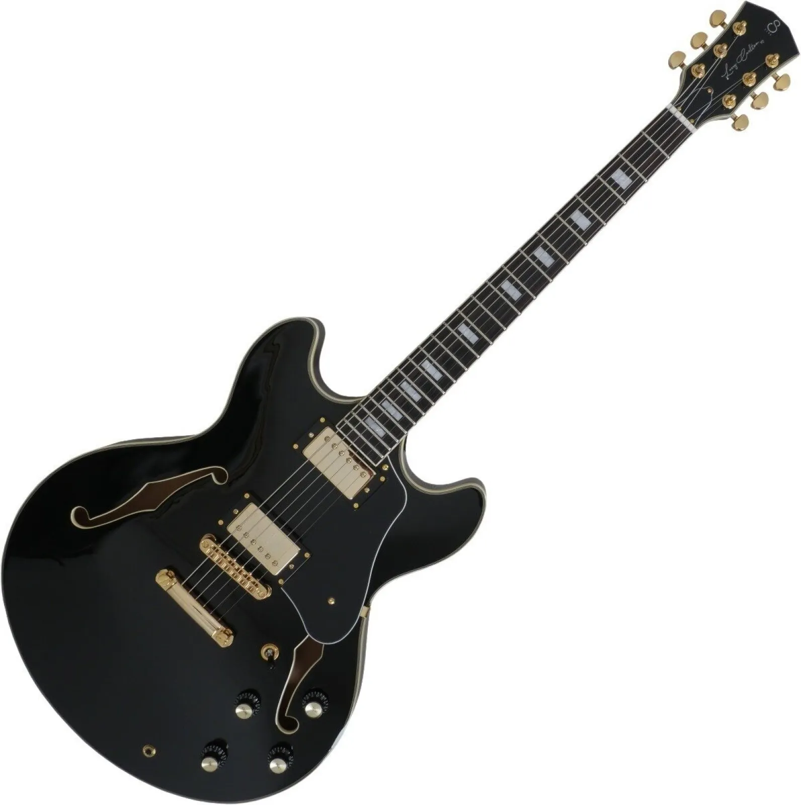 Sire Larry Carlton H7 Black Semi-Acoustic Jazz Guitar