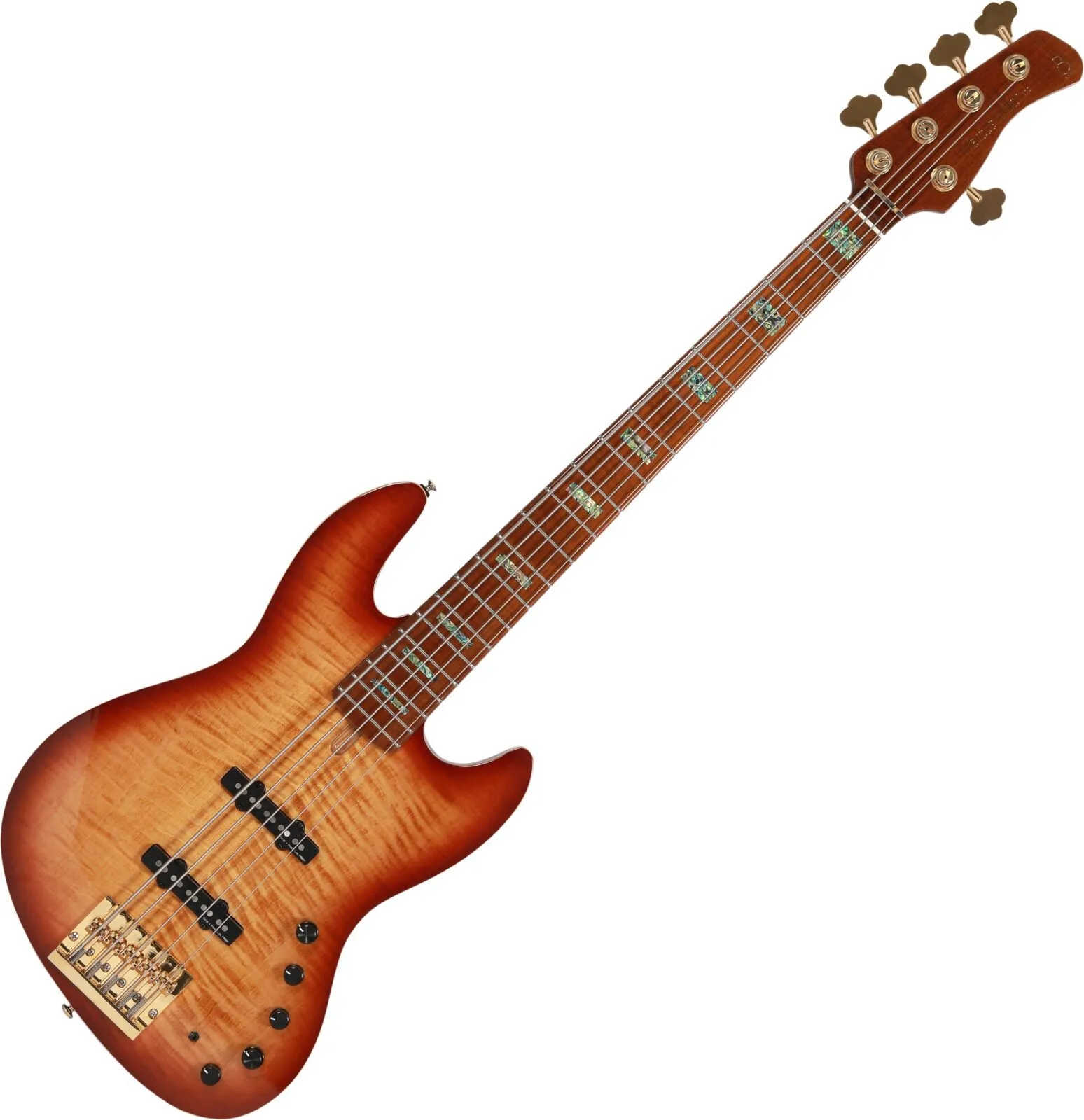 Sire Marcus Miller V10 DX-5 Tobacco Sunburst 5-String Bass Guitar