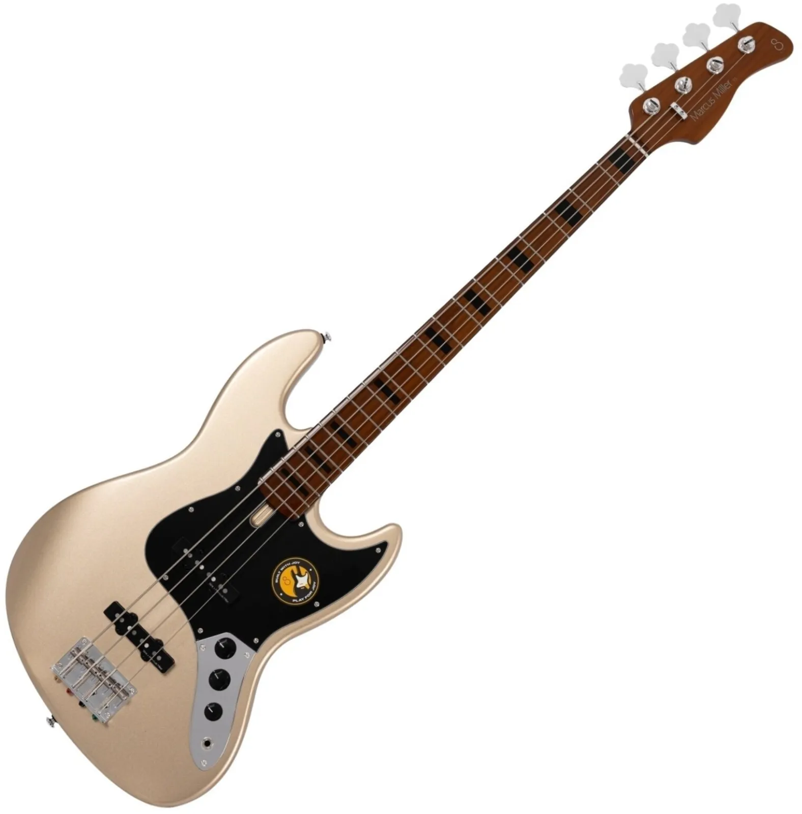 Sire Marcus Miller V5 Alder-4 Champagne Gold Metallic Elektromos basszusgitár