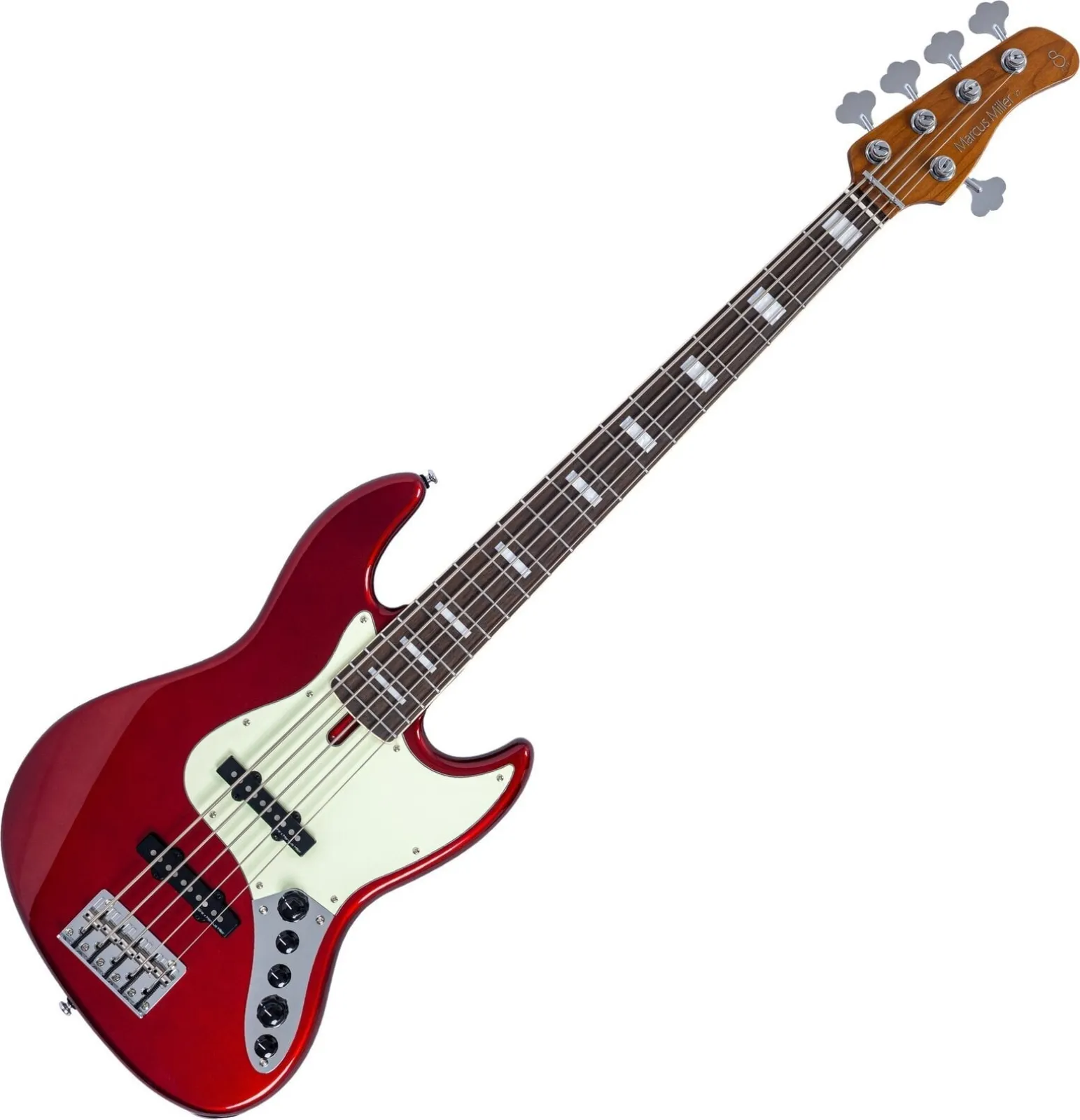 Sire Marcus Miller V7 Alder 5 New Gen Candy Apple Red 5 húros basszusgitár