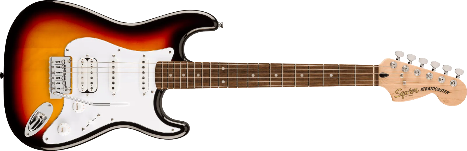 Squier Affinity Stratocaster Junior HSS LRL 3-Color Sunburst
