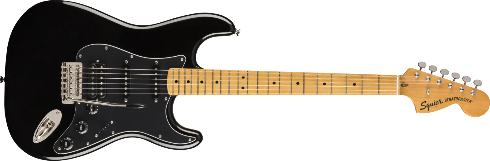 Squier Classic Vibe 70s Stratocaster HSS Black