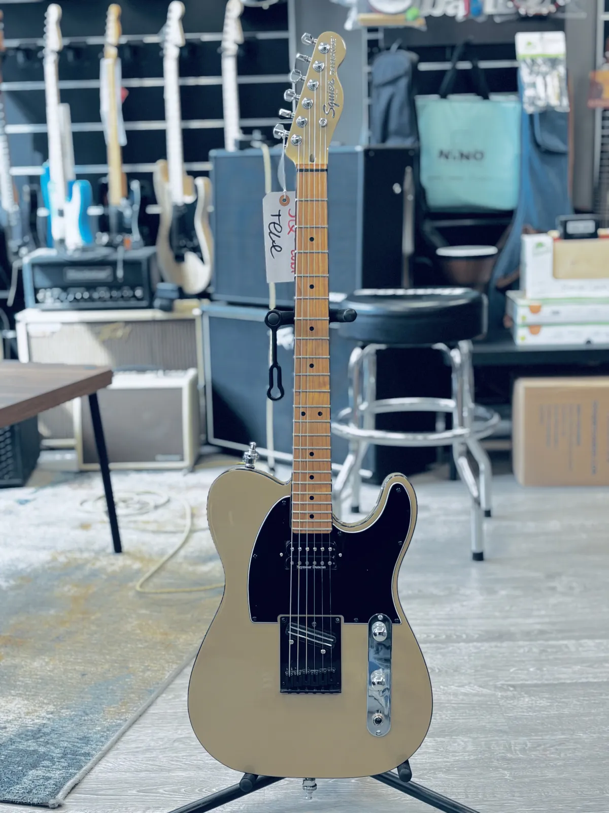 Squier Contemporary Telecaster Shoreline Gold MOD