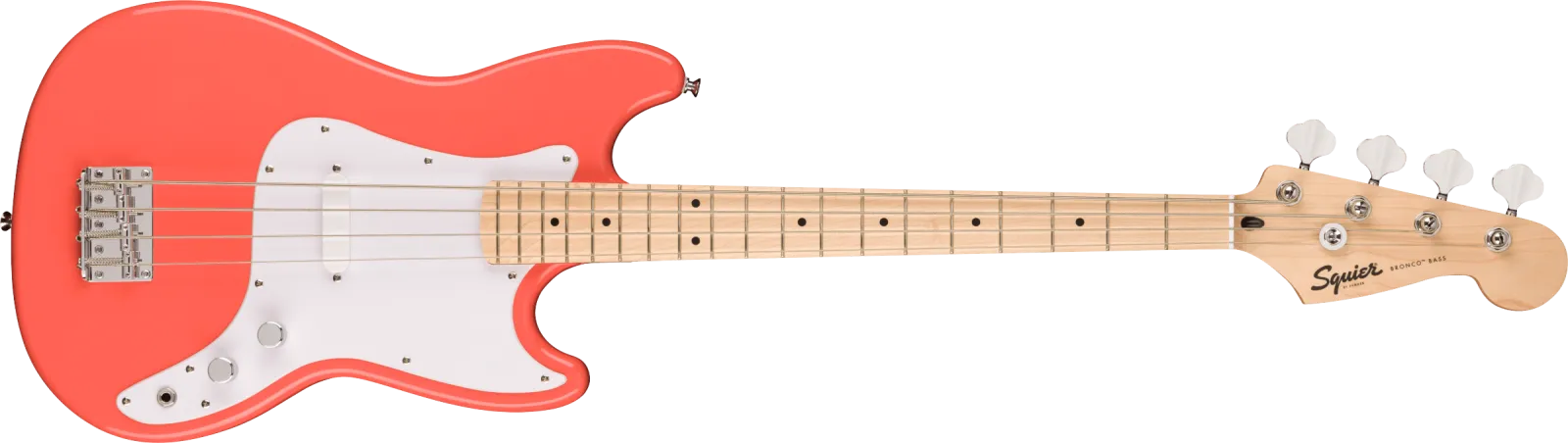 Squier Sonic Bronco Bass MN Tahitian Coral