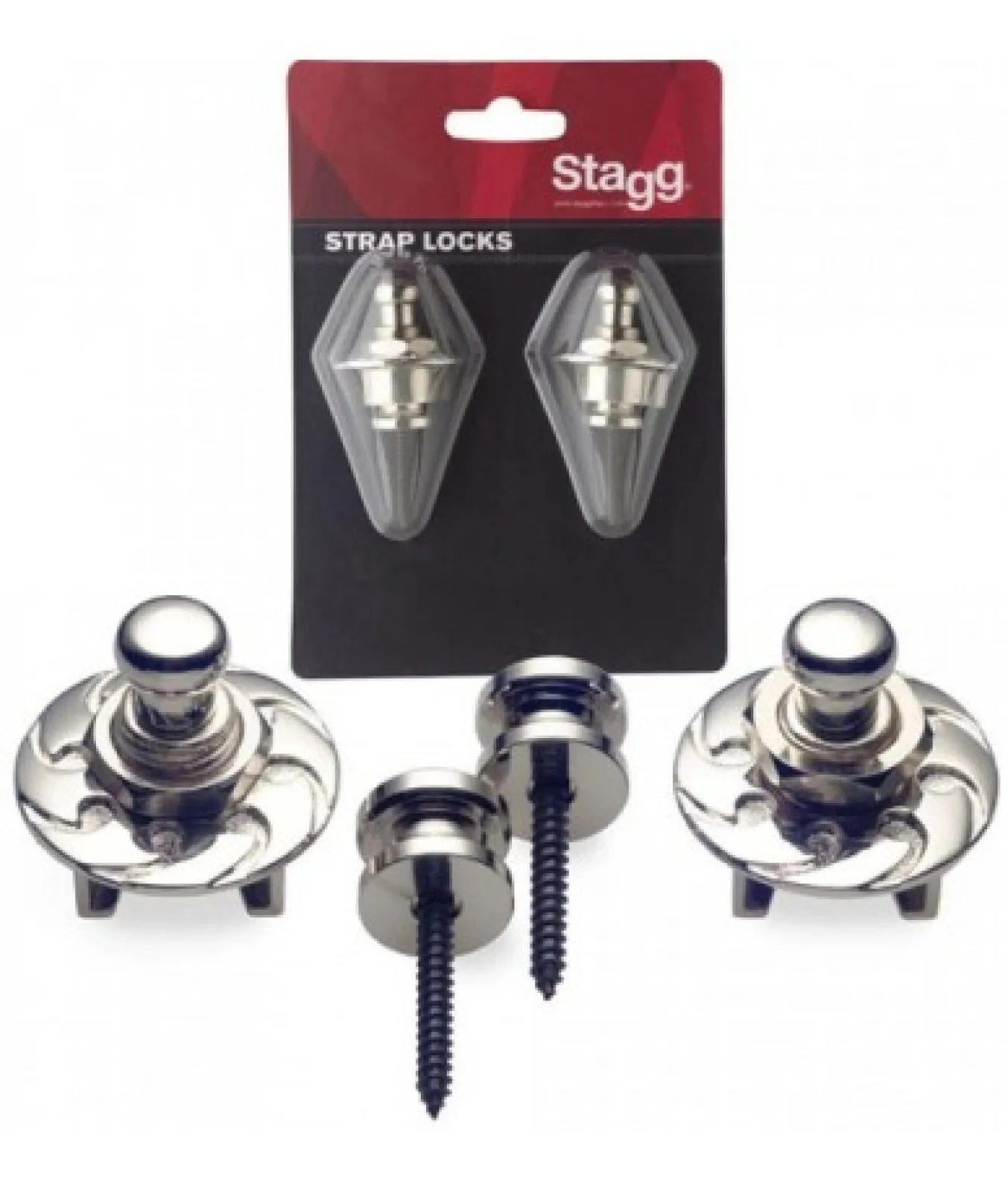 Stagg SSL1 CR Strap Lock Chrome