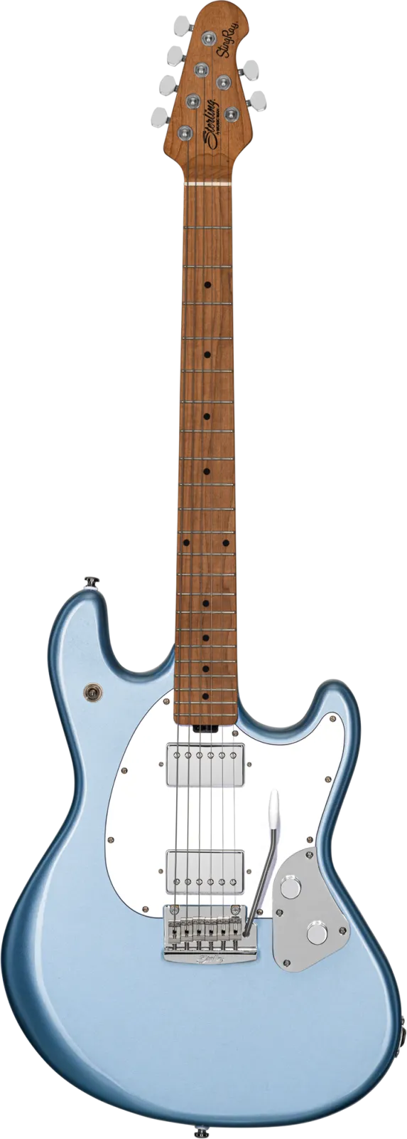 Sterling by Music Man S.U.B. StingRay SR50 Firemist Silver