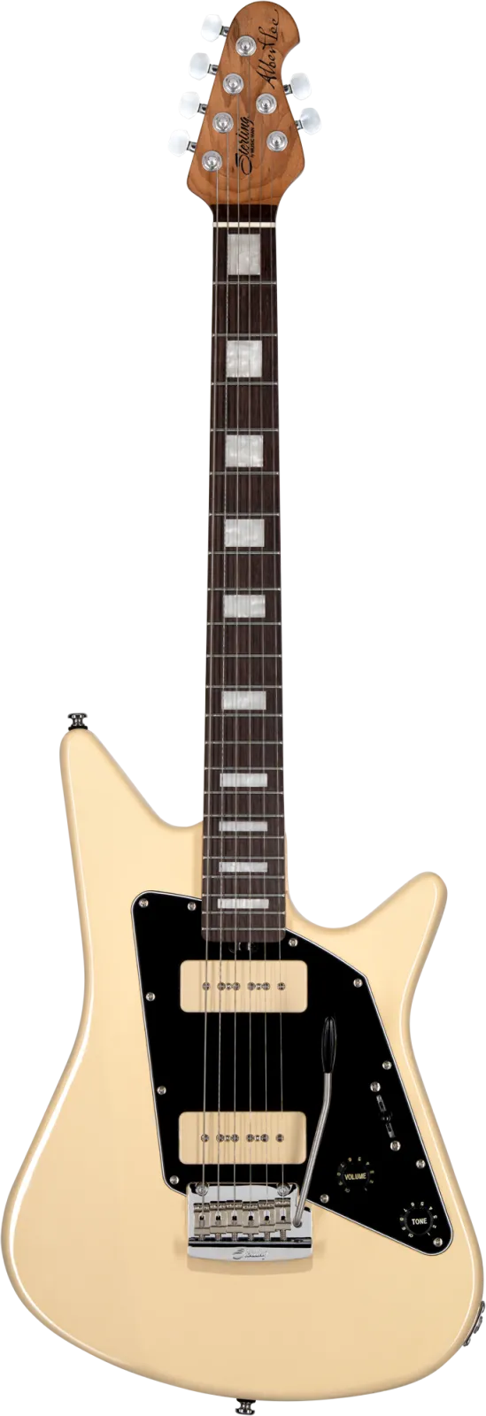 Sterling by Musicman Albert Lee AL40P Vintage Cream