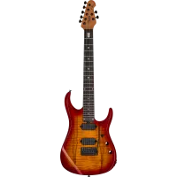 Sterling by Music Man JP157 7-String Blood Orange Burst