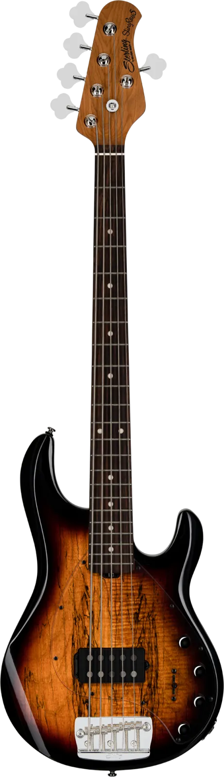 Sterling by Music Man StingRay RAY35 5-String 3-Tone Sunburst