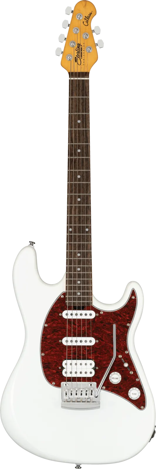 Sterling by Musicman S.U.B. Cutlass CT30CHSS Classic Olympic White