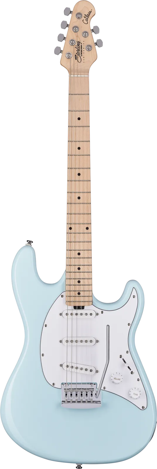 Sterling by Music Man S.U.B. Cutlass CT30SSS Daphne Blue