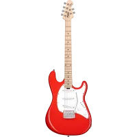 Sterling by Musicman S.U.B. Cutlass CT30SSS Fiesta Red