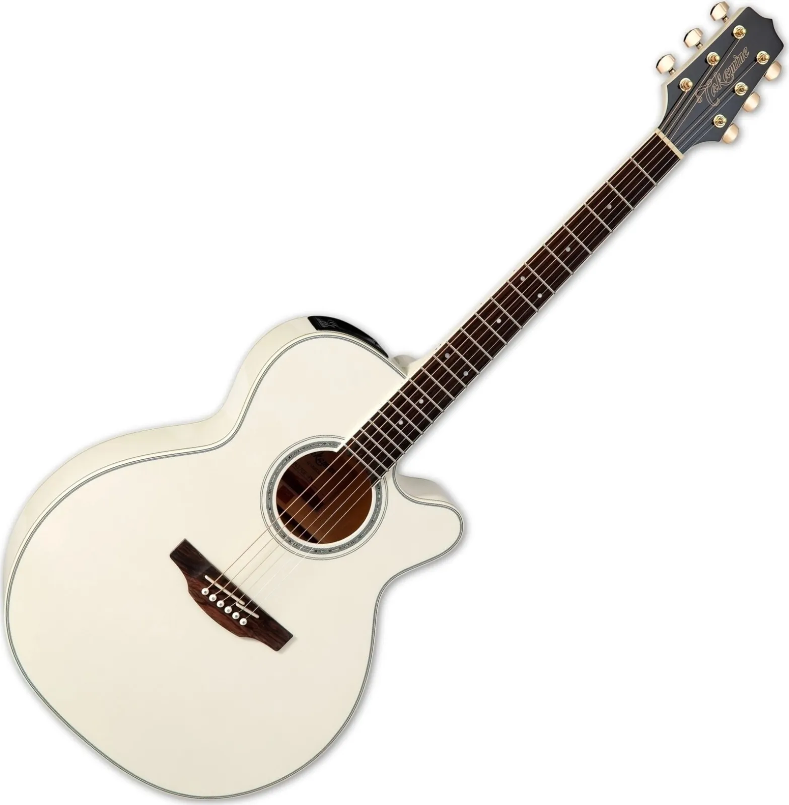 Takamine GN37CE PW Pearl White Elektroakusztikus gitár